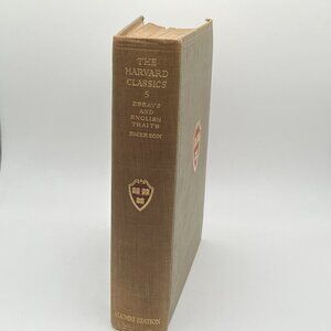 Harvard Classics 1909 Emerson Essays English Alumni Edition De Luxe Limited 1000